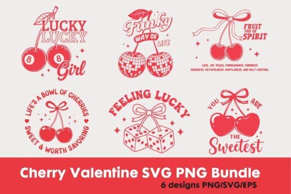 Cherry Valentine SVG Design Bundle Review