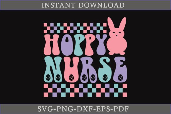 Hoppy Nurse Retro Funny Gift Shirt SVG