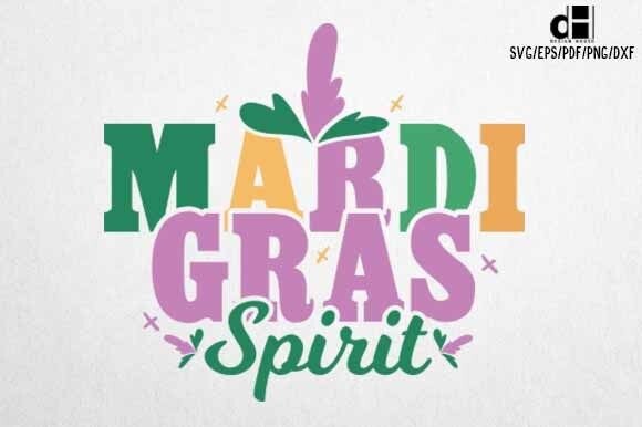 MARDI GRAS SPIRIT SVG PNG