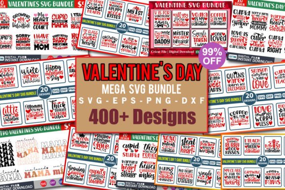 Mega Valentine s Day SVG Bundle