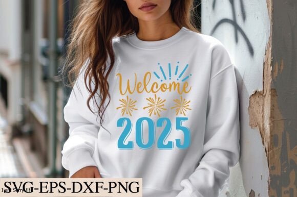 Welcome 2025 Svg
